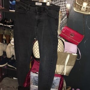 Size 10 Stretch Jeans Black Curvy Angels Forever Young Signature Convertible